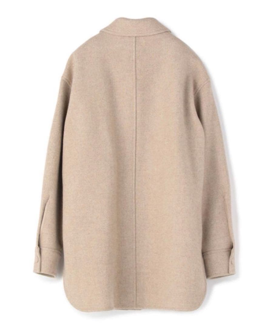 キ*ラ様 AURALEE オーラリー　ジップアップメルトンシャツジャケット　コー