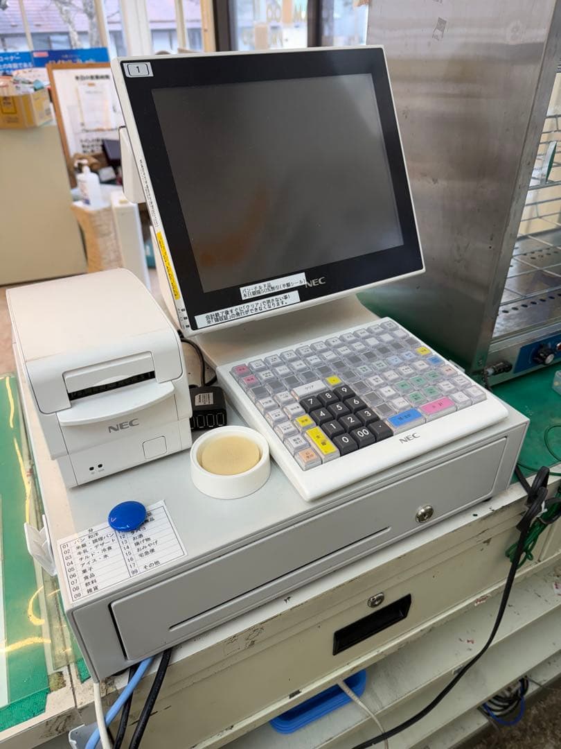 NEC レジ！2台まとめ売り！格安にて！