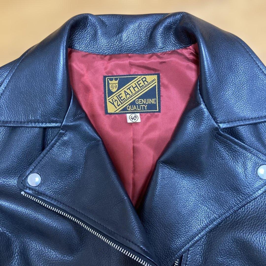 カ*エ様 Y2 LEATHER(ワイツーレザー） ダブルライダースジャケット 4