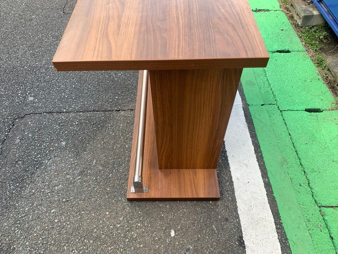 カウンターテーブル　バーカウンター　ハイテーブル　ブラウン