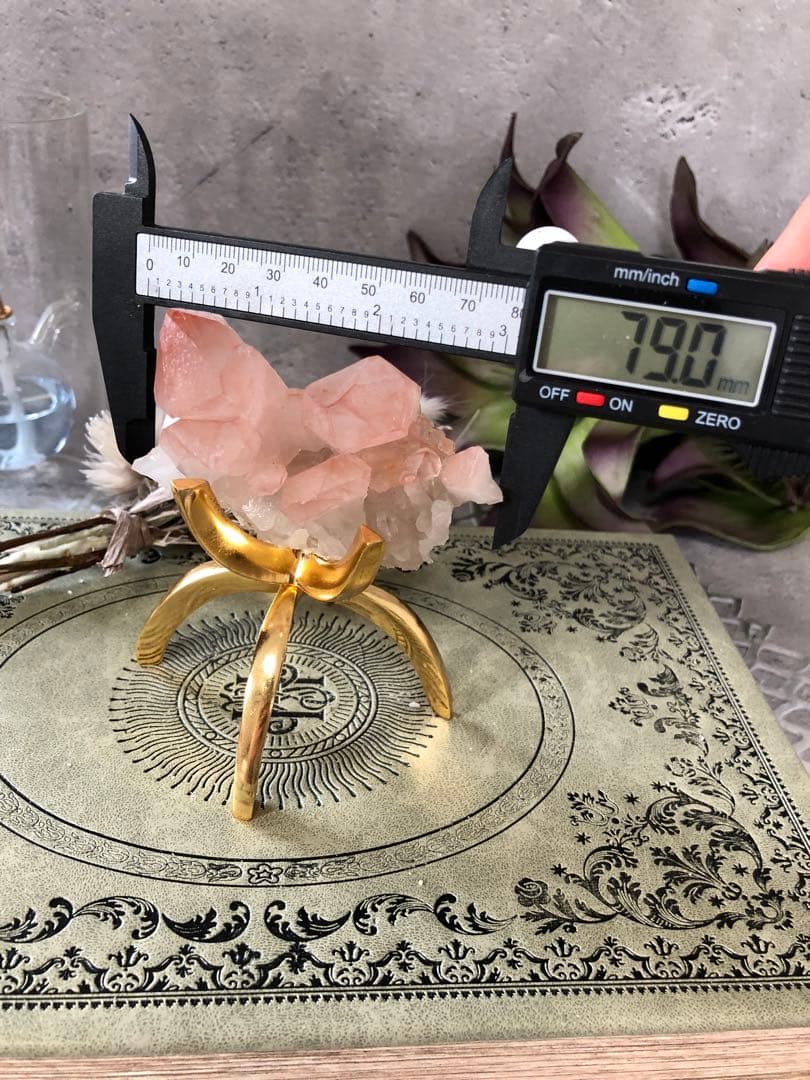 スカーレットテンプルレムリアン　クラスター　ストロベリー　レムリアン　ピンク