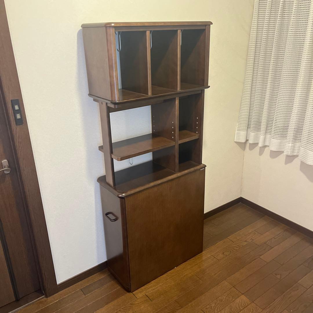 【本棚バラ売りします】カリモク本棚