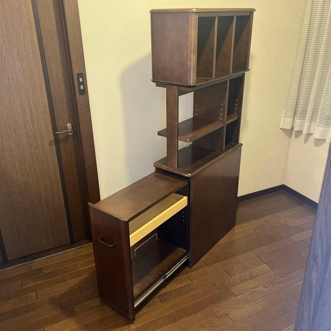 【本棚バラ売りします】カリモク本棚