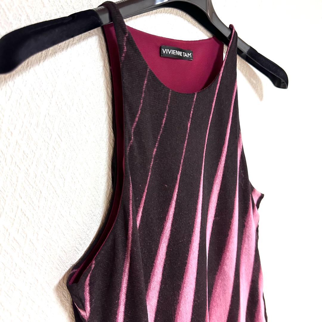 レア 90's VIVIENNE TAM 総柄グラデーショントップス