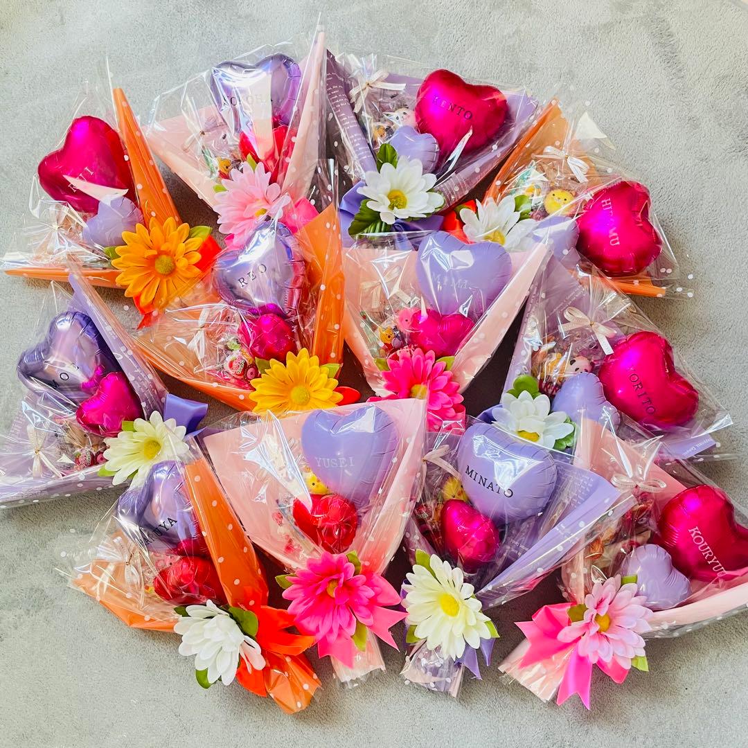 バルーンブーケ　卒業　卒団　プレゼント