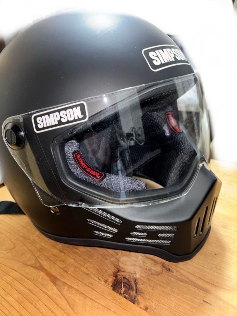 SIMPSON シンプソン M30 ヘルメット マットブラック 59cm