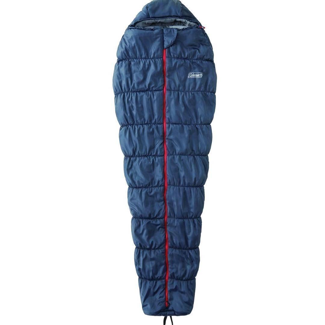 【新品】 コールマン 寝袋 コルネットストレッチ2 マミー型 ネイビー