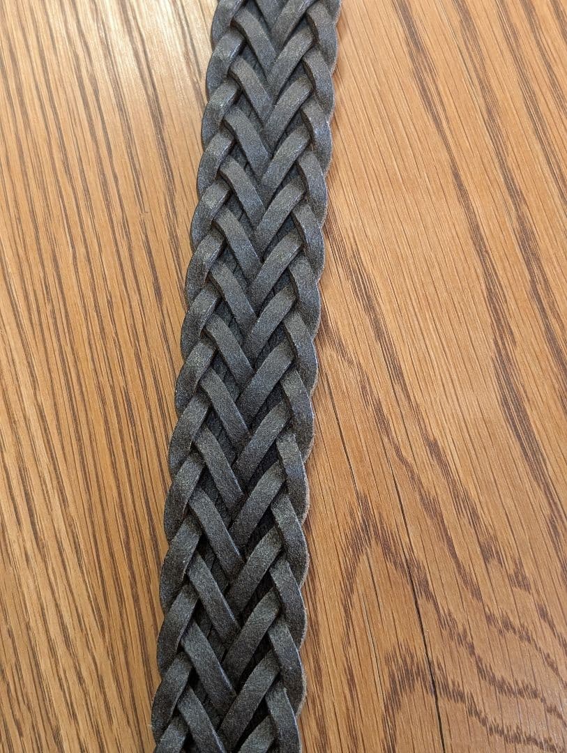 Whitehouse Cox　メッシュベルト　ネイビー