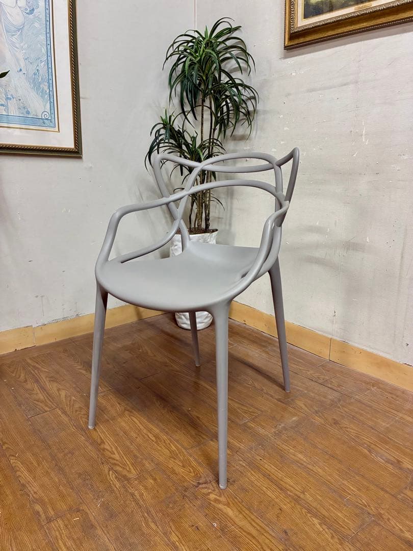 管464☆ Kartell☆Masters☆カルテル☆マスターズチェア☆グレー