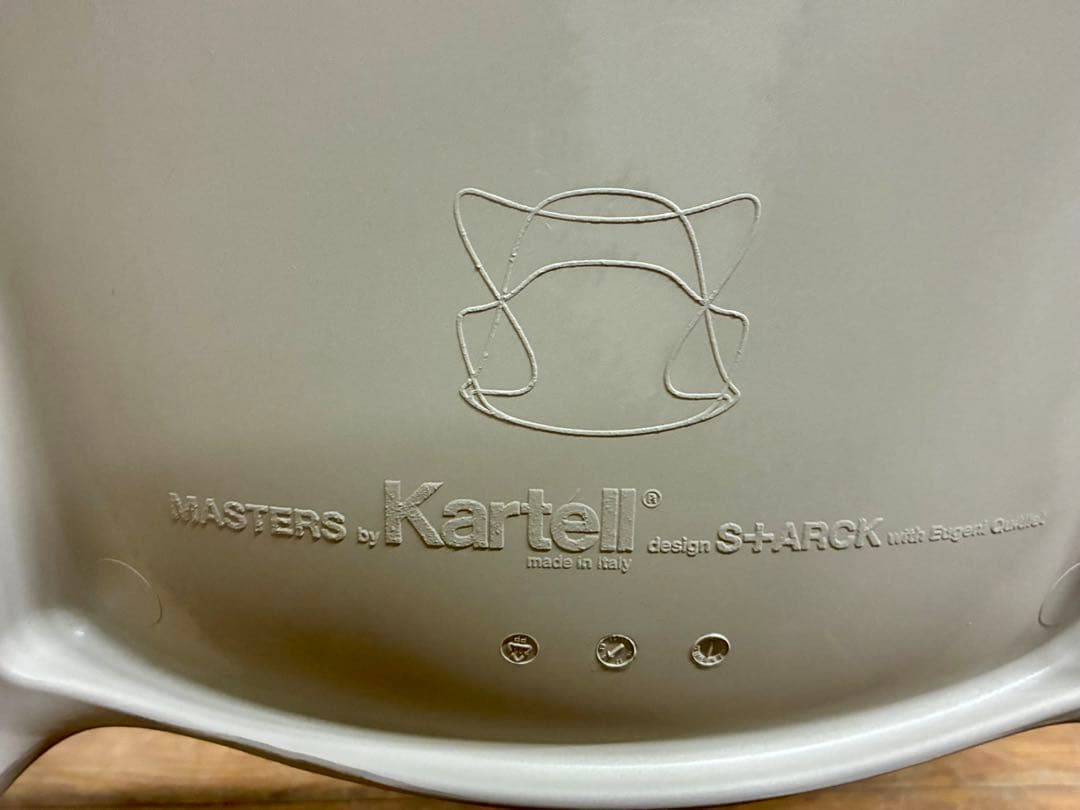 管464☆ Kartell☆Masters☆カルテル☆マスターズチェア☆グレー