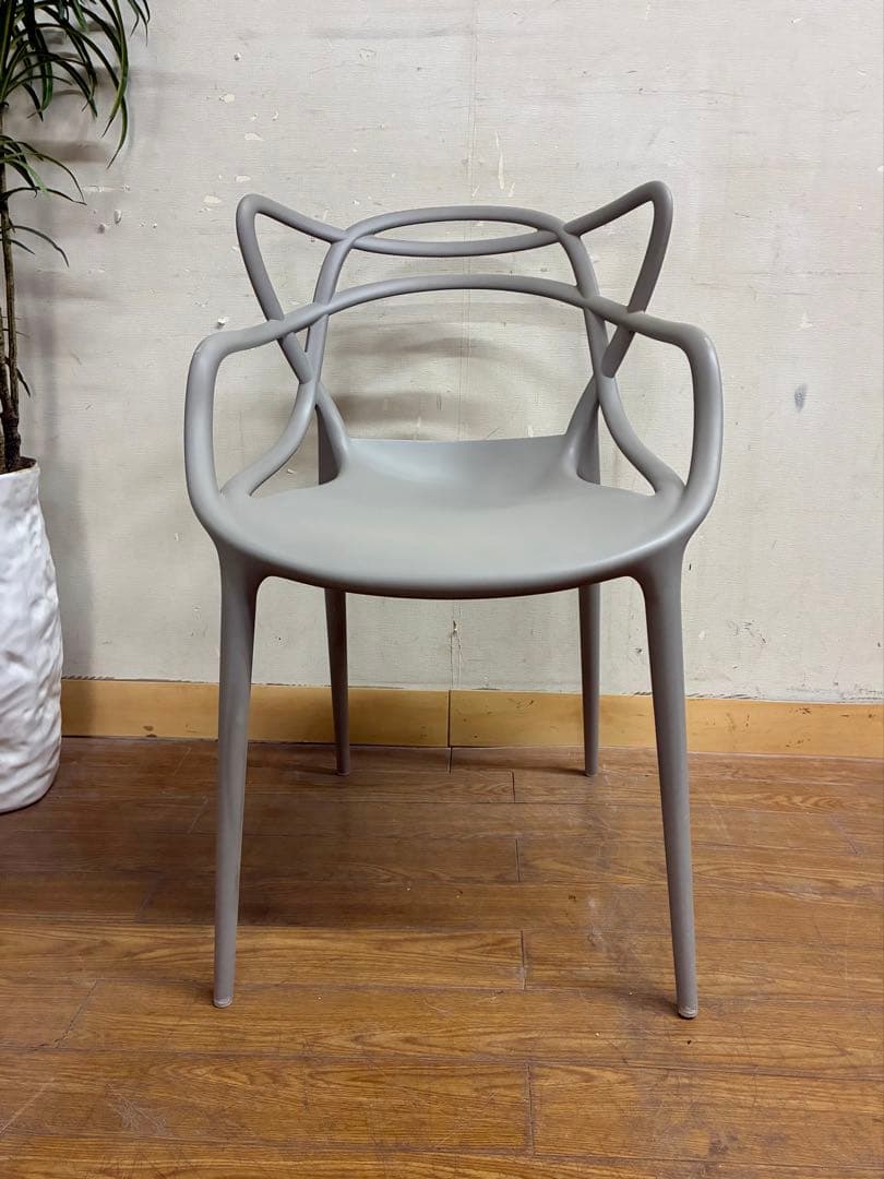 管464☆ Kartell☆Masters☆カルテル☆マスターズチェア☆グレー
