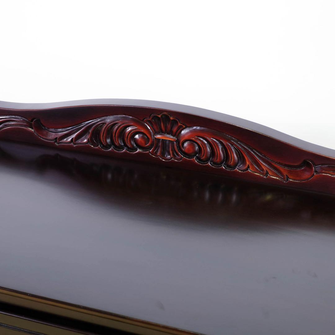 F新品 アンティーク調 キャビネット 110 リビング収納 本棚 食器棚 ボード