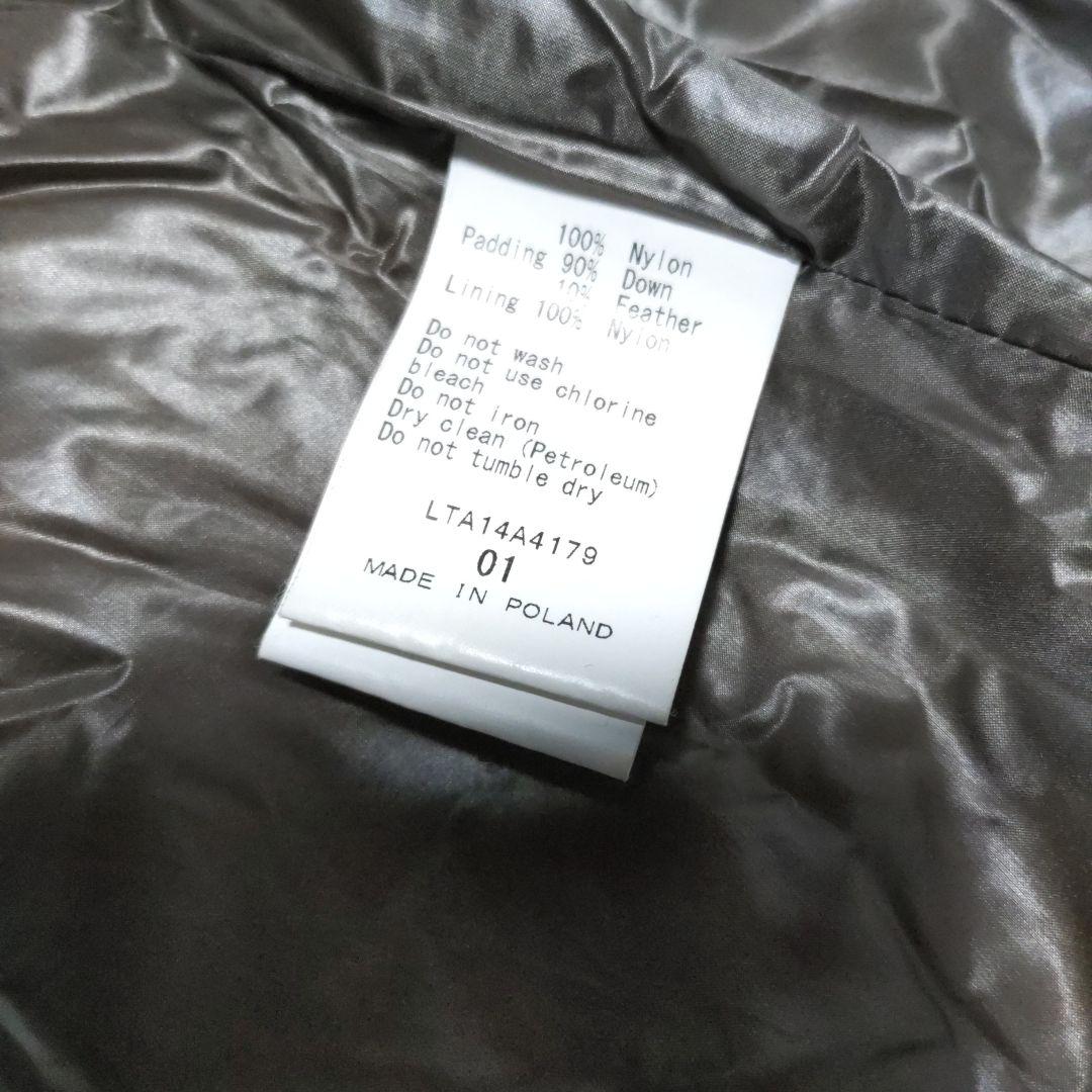 TATRAS　フード付ダウンジャケット　グレージュ　01サイズ