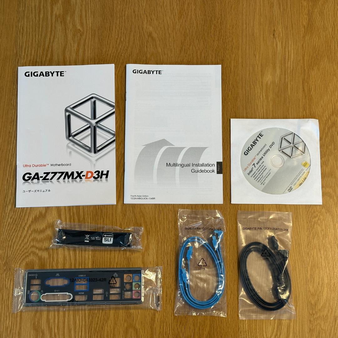 マザーボード GIGABYTE GA-Z77MX-D3H