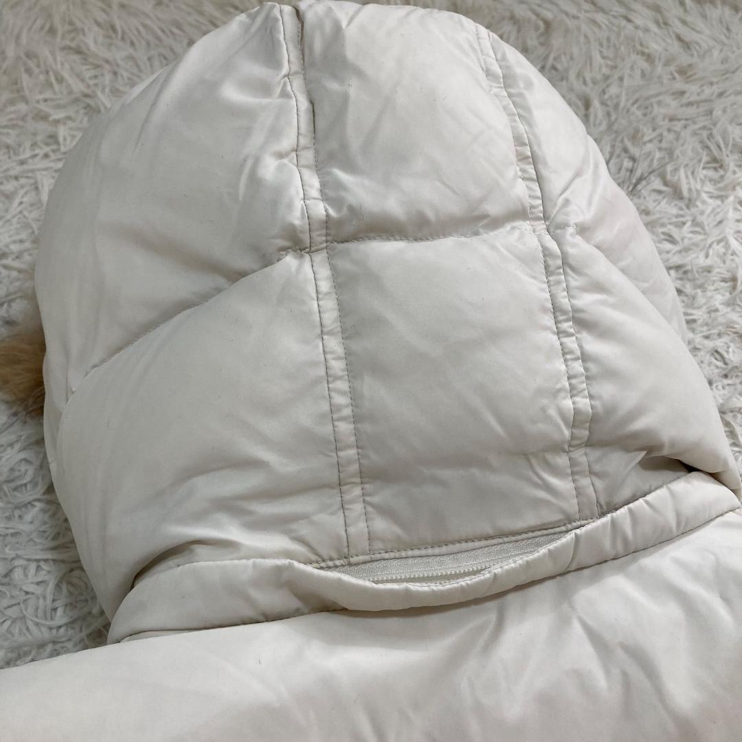 17011✨バーバリーブルーレーベル 40 ノバチェック ロングダウンジャケット