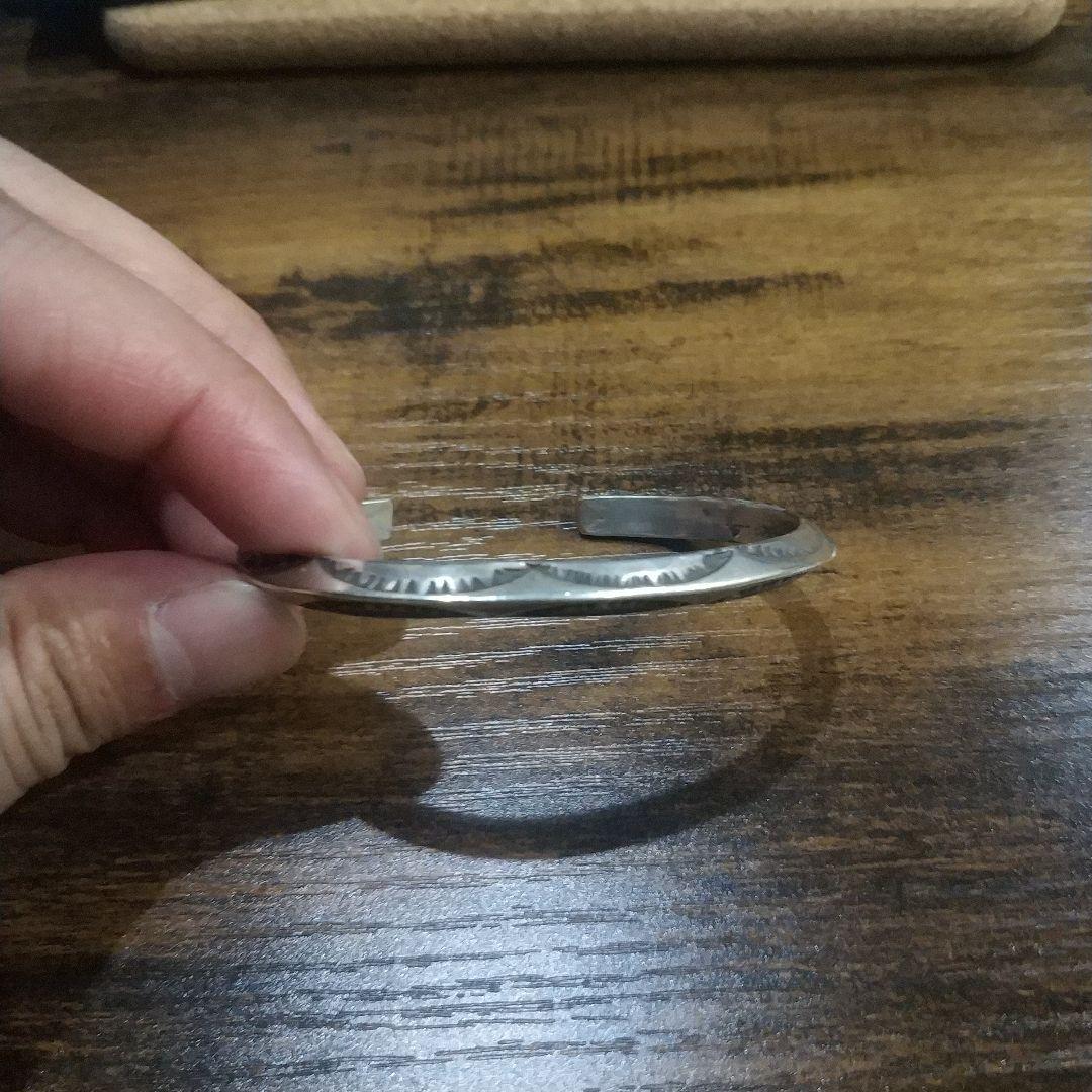 ヴィンテージ　バングルシルバー