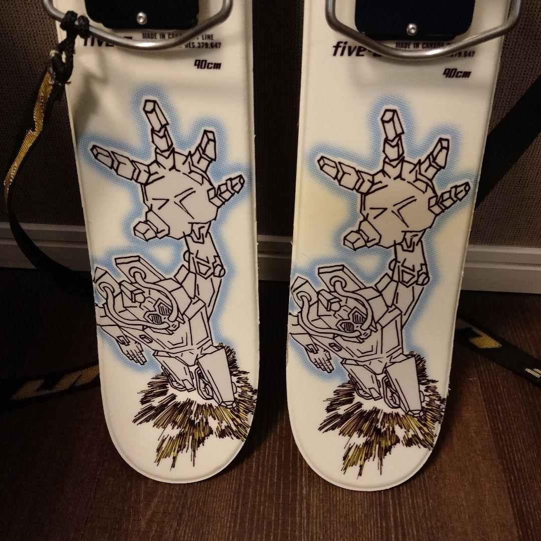 年末セール【稀少】LINE FIVE アルミビンディング付き ショートスキー