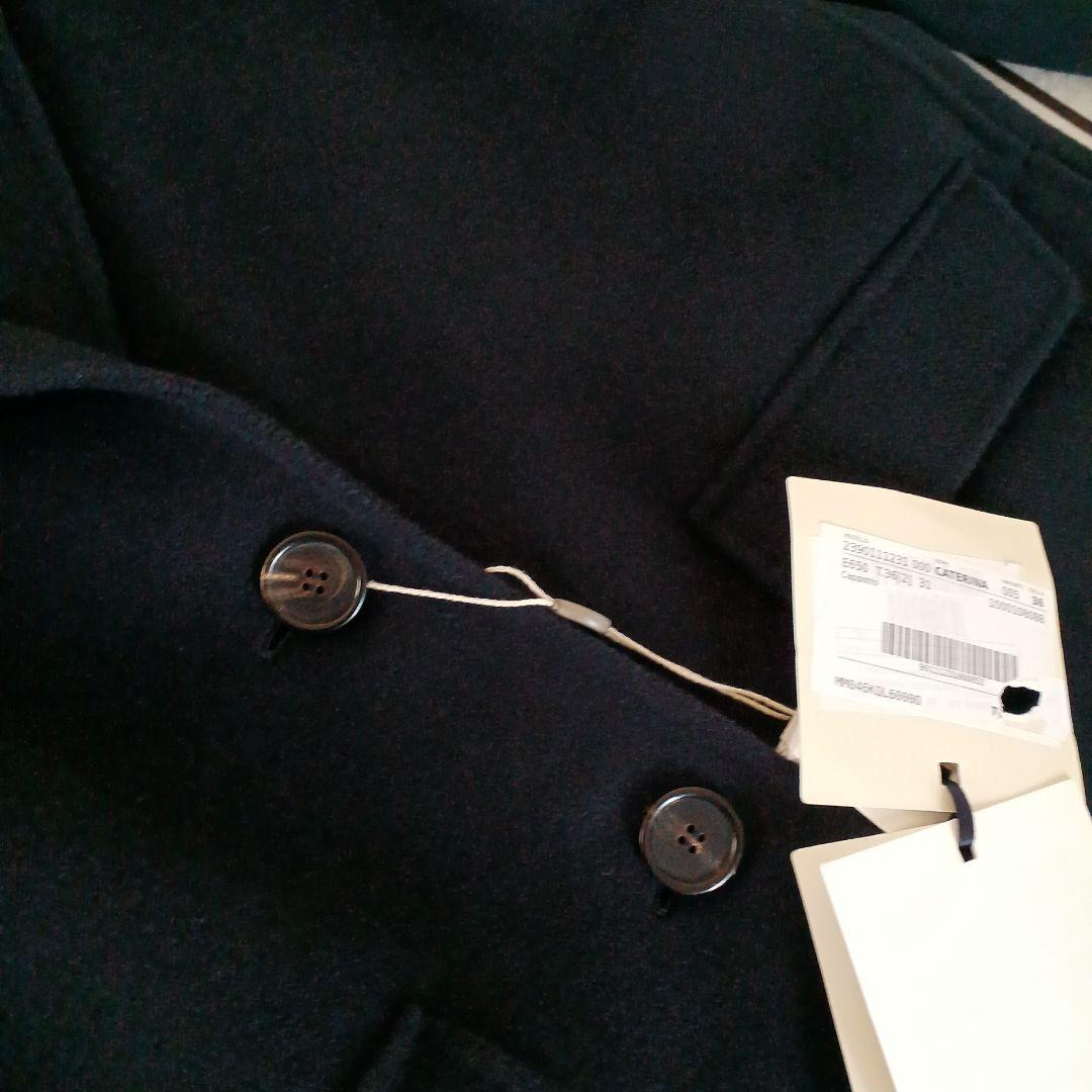 S MaxMara エスマックスマーラ☆100％バージンウール コート36未使用