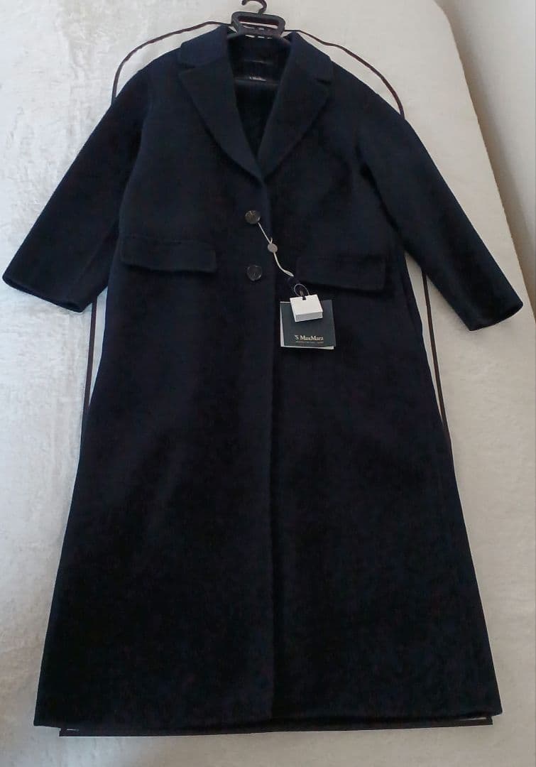 S MaxMara エスマックスマーラ☆100％バージンウール コート36未使用