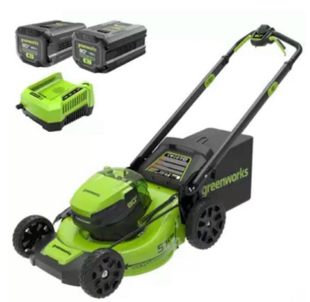 S*a様 グリーンンワークス 自走式 芝刈機 80V greenworks
