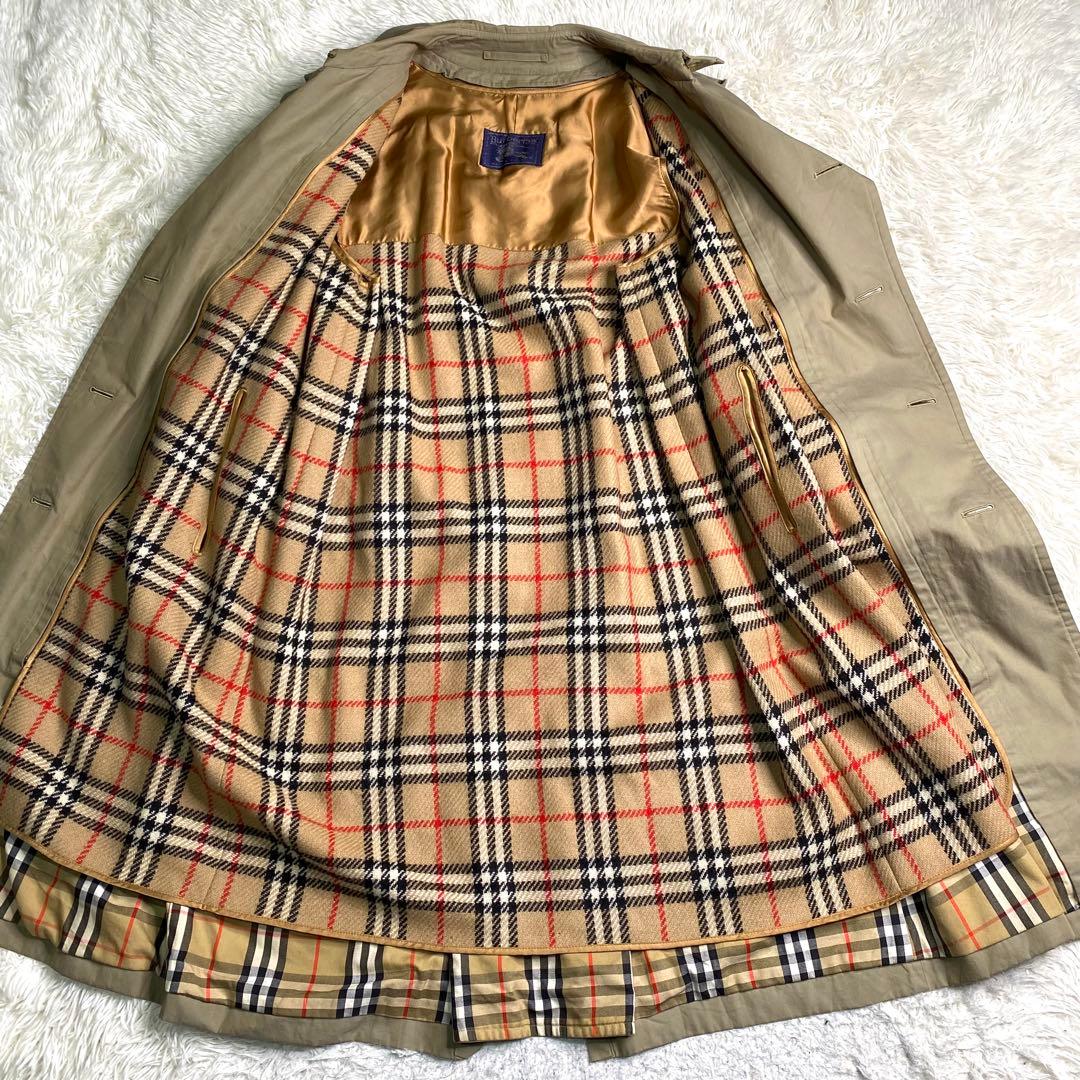 良品✨Burberry トレンチコート ライナー ベルト 英国製 ノバチェック