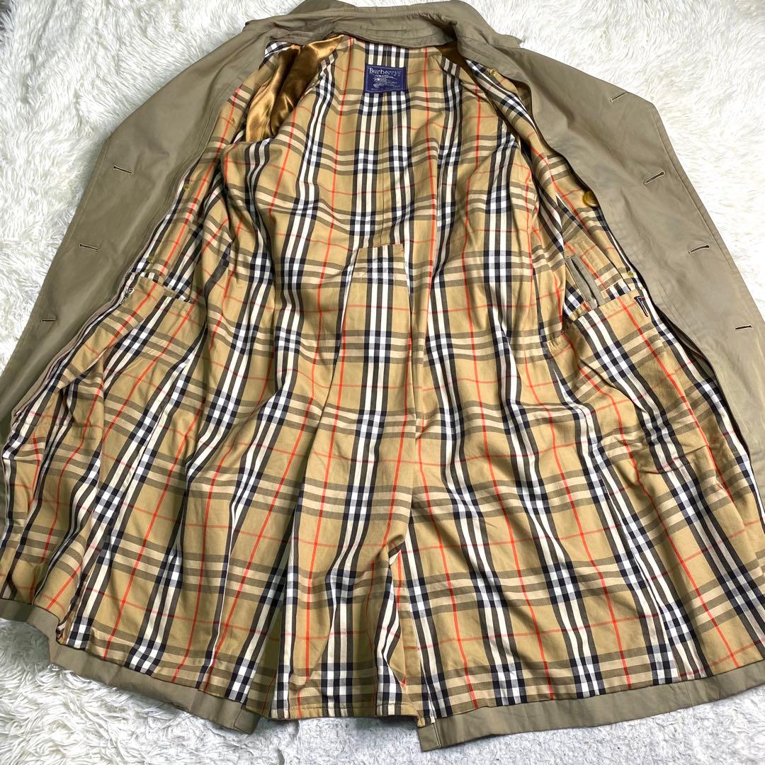 良品✨Burberry トレンチコート ライナー ベルト 英国製 ノバチェック