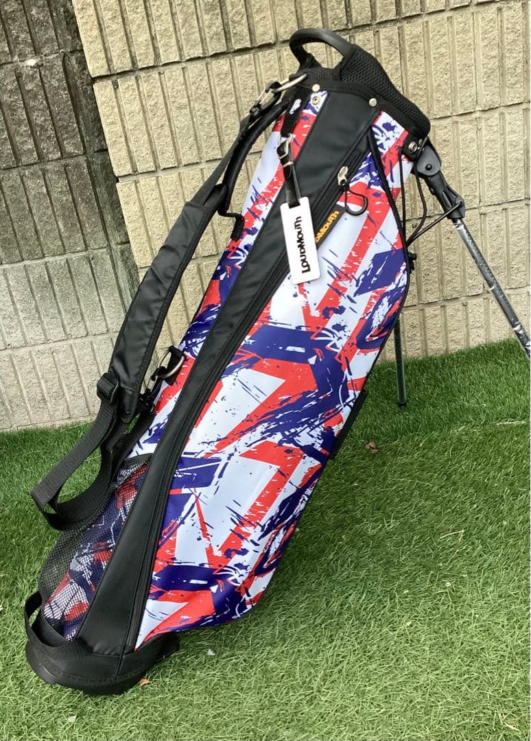 ら*に様 ラウドマウス小型軽量スタンドキャディバッグ