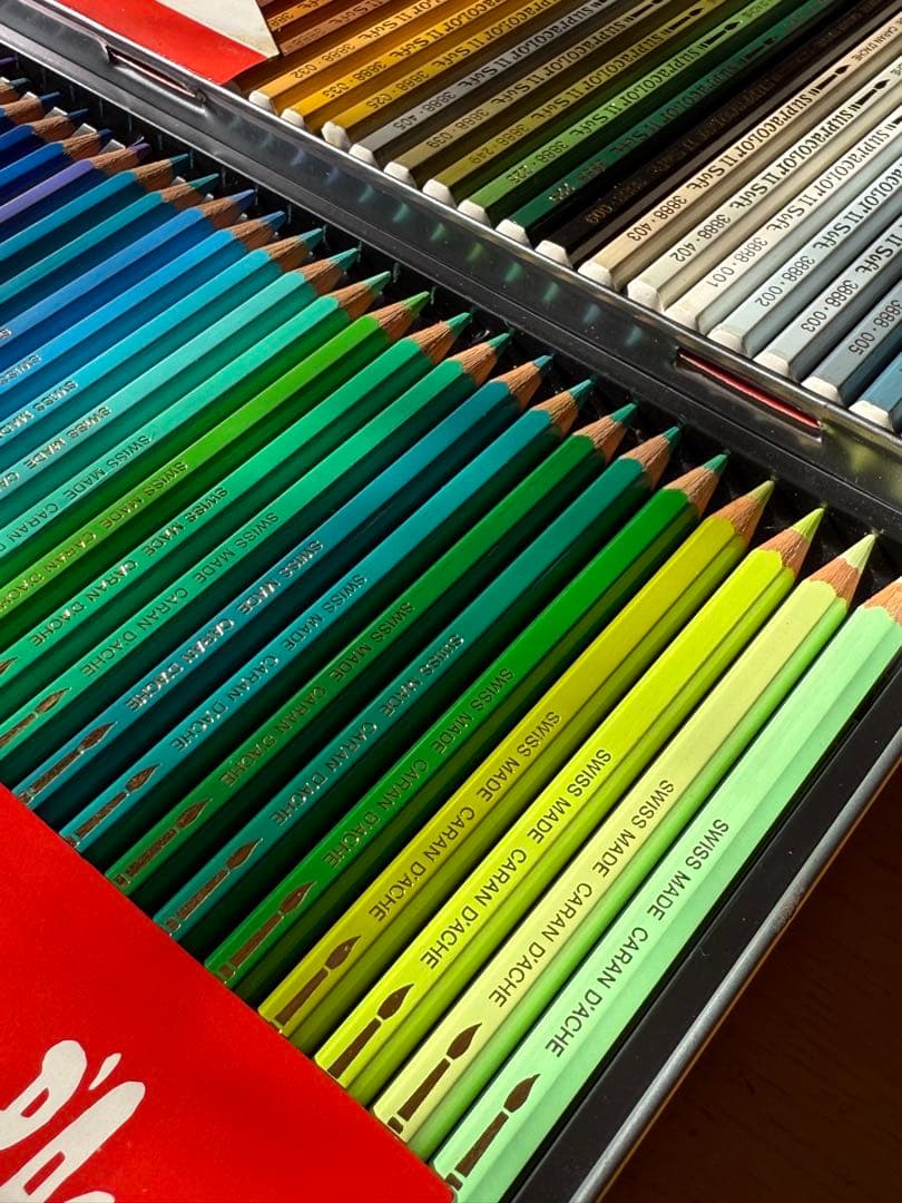 カランダッシュ スプラカラーソフト 80色セット 水彩色鉛筆 本格 プロ仕様