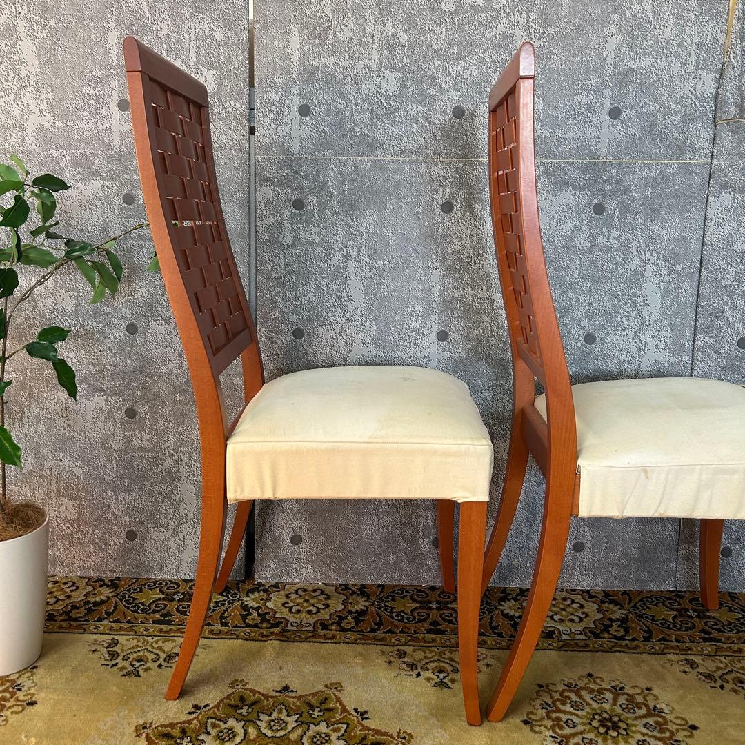 ꧁Calligaris カリガリス꧂ダイニングチェア2脚 イタリア製 食卓椅子