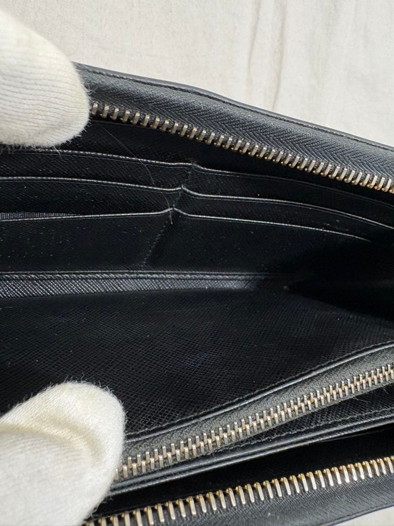 PRADA プラダ 長財布 財布 サイフ ラウンドファスナー★長財布