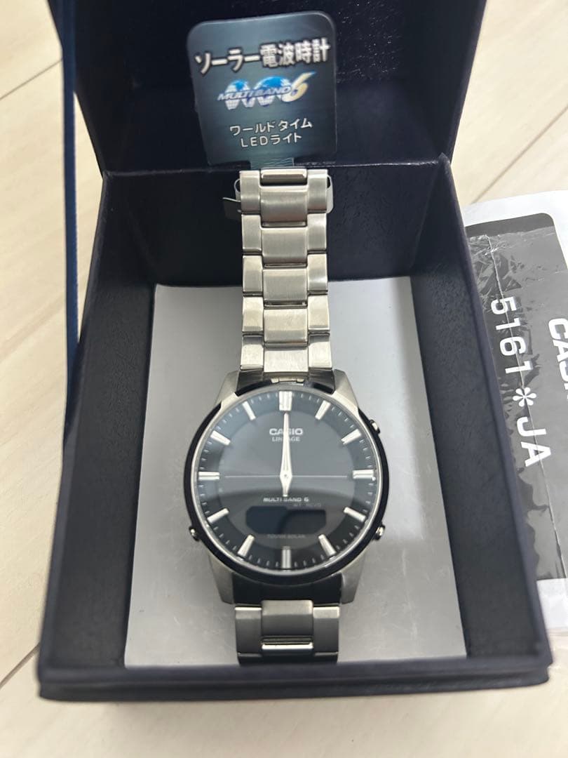 美品✨新品未使用CASIO カシオ　LCW-M170TD-1AJF シルバー