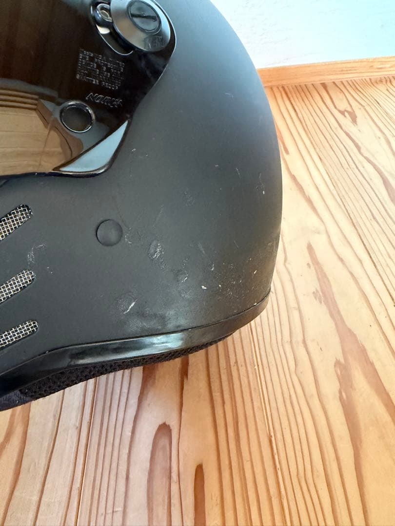 ＊説明文よく読んでさい　シンプソン　M10 サイズXXL つや消しブラック