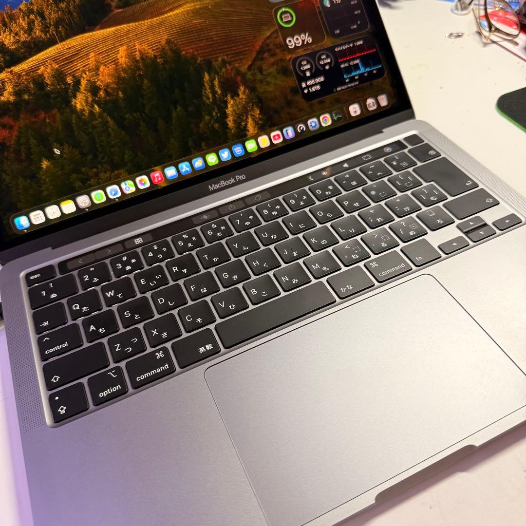 MacBookPro 2020 i7 メモリ32GB ストレージ512GB