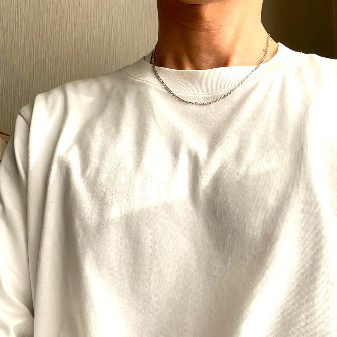 シルバー925 MEXICO フィガロチェーン ネックレス 約44cm 3mm