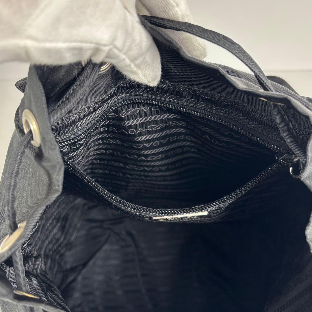 ほぼ未使用 PRADA プラダ リュック バックパック ナイロン レザー