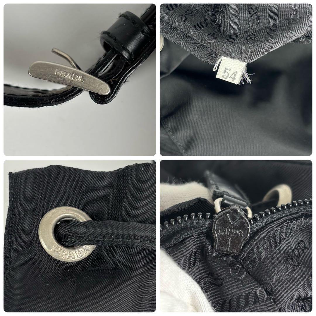 ほぼ未使用 PRADA プラダ リュック バックパック ナイロン レザー
