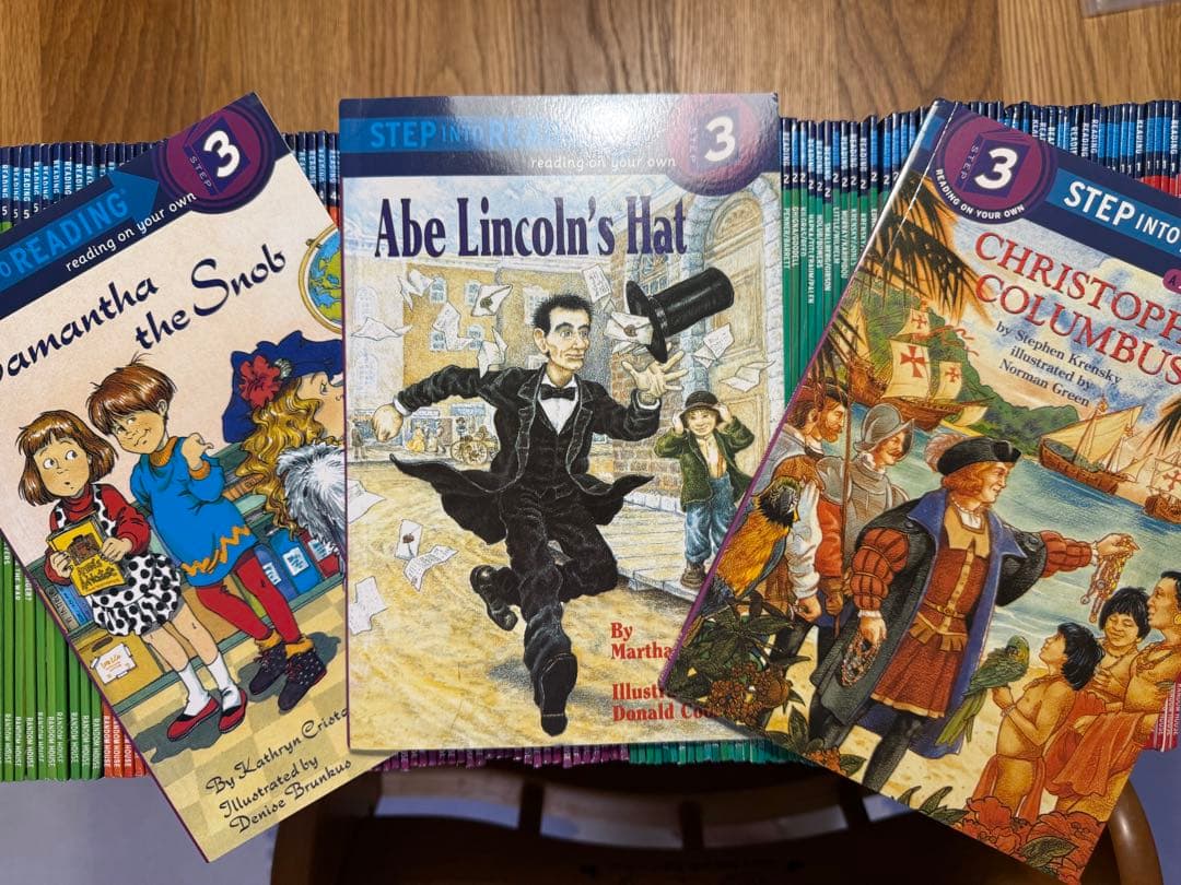 本日まで！Step into Reading L1-L5 フルセット　138冊