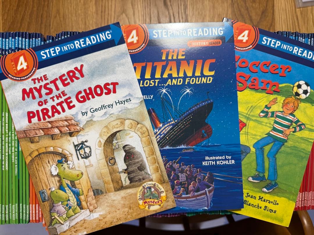 本日まで！Step into Reading L1-L5 フルセット　138冊