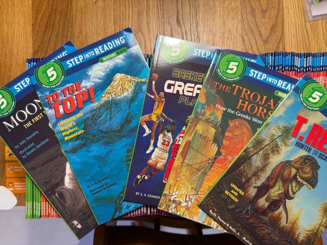 本日まで！Step into Reading L1-L5 フルセット　138冊