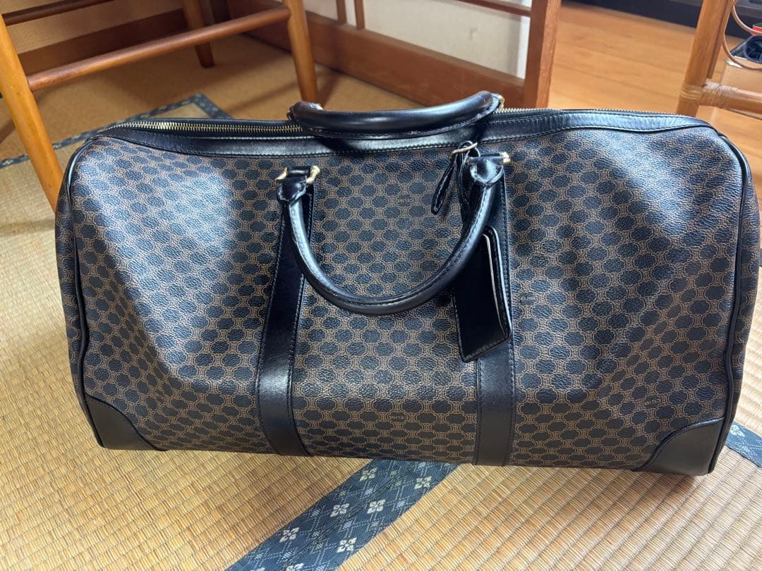 セリーヌ　ボストンバック　黒　オールドセリーヌ　お値下げ交渉可能