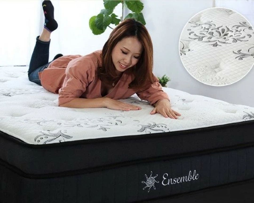 マットレスのみ 2層式 マットレス Ensemble アンサンブル セミダブル