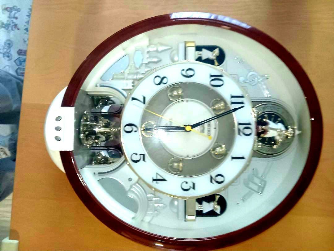 SEIKO ・セイコー ウェーブシンフォニー 壁掛け・からくり電波時計