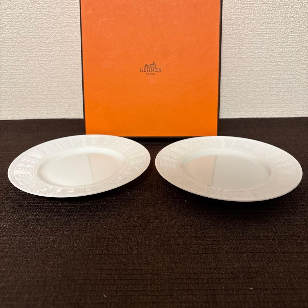 エルメス　エーゲ　デザートプレート　16.5cm