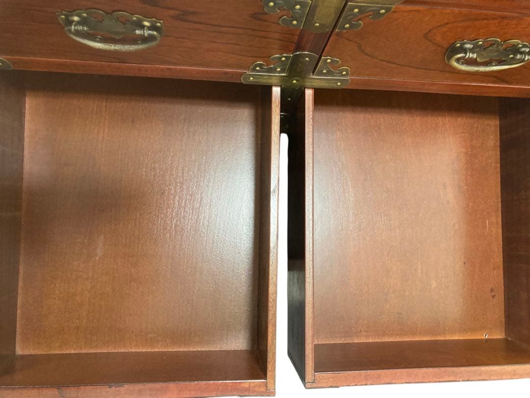 李朝デザイン家具　小引き出し アンティーク 5段チェスト