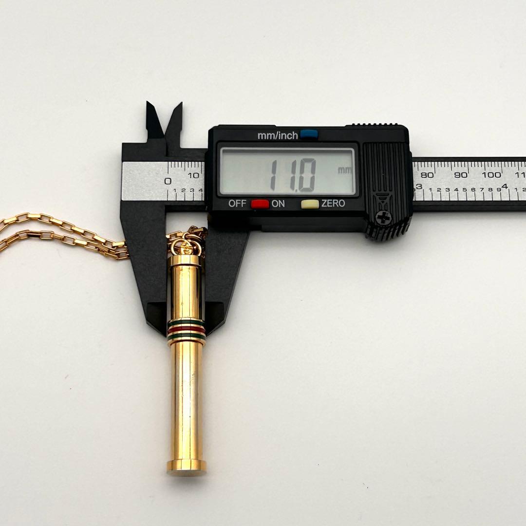 美品✨ GUCCI ネックレス オールドグッチ シェリーライン パフュームボトル