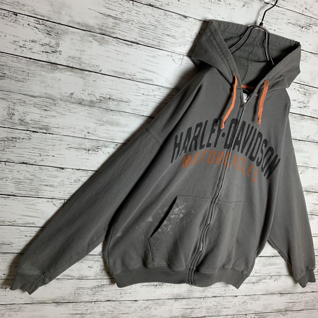 【即完モデル‼︎】ハーレーダビッドソン◎フルジップ パーカー C699