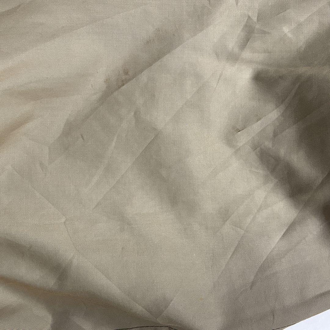 【逸品】バーバリーズ　ロングダブルトレンチコート　XL相当　カーキノバチェ