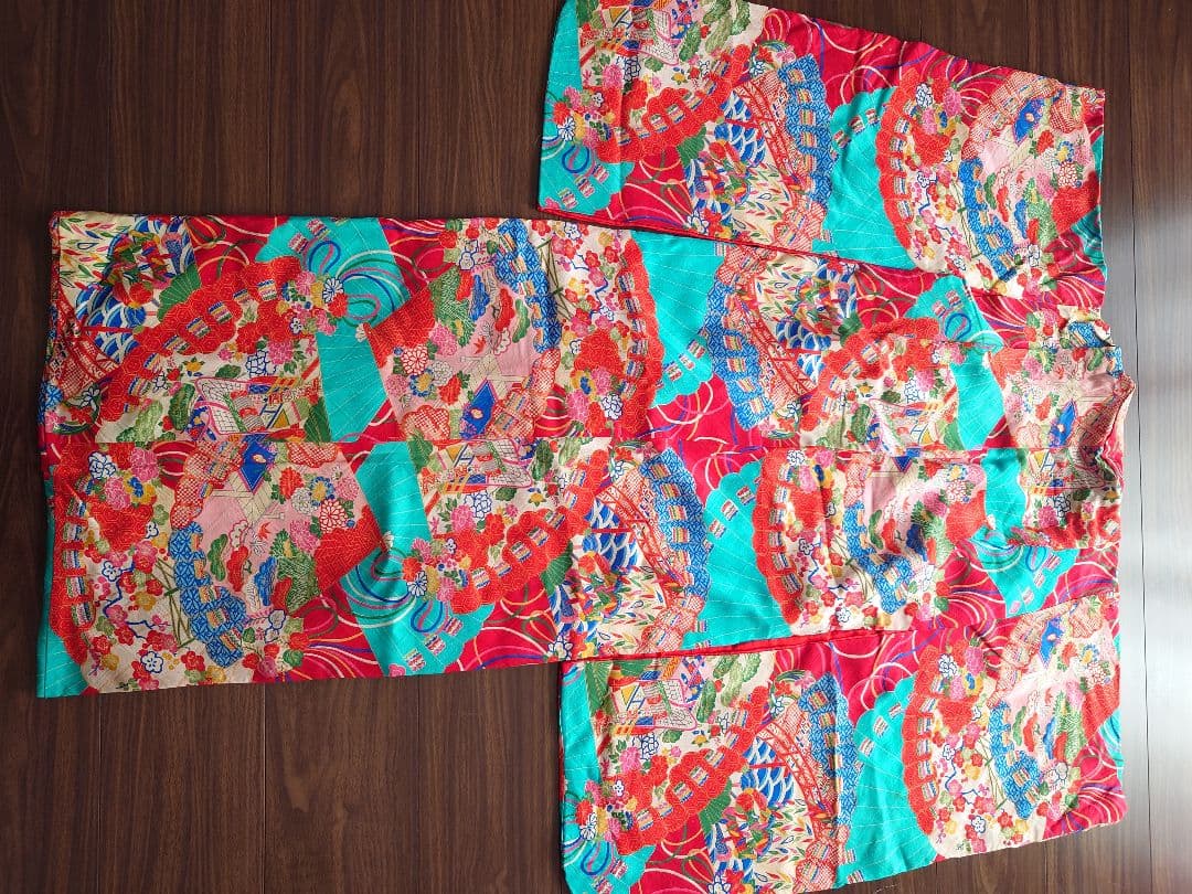 七五三　女の子　着物　長襦袢セット　アンティーク