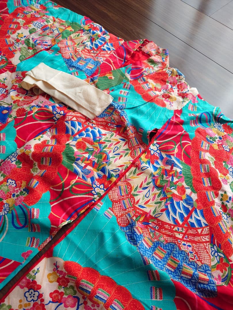 七五三　女の子　着物　長襦袢セット　アンティーク