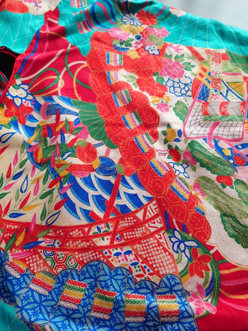 七五三　女の子　着物　長襦袢セット　アンティーク